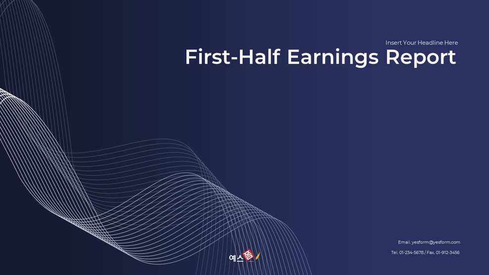 上半期業績報告 グーグルスライドのテーマ_01