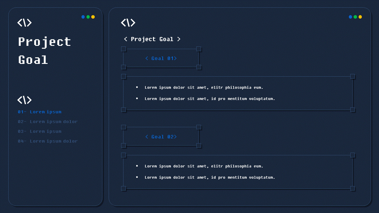Pixel Art Coding Programming Best Business PowerPoint Templates