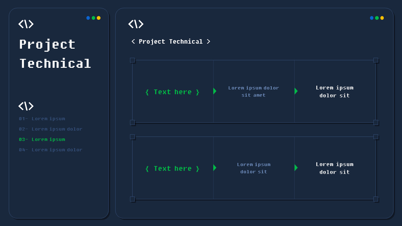 Pixel Art Coding Programming Best Business PowerPoint Templates