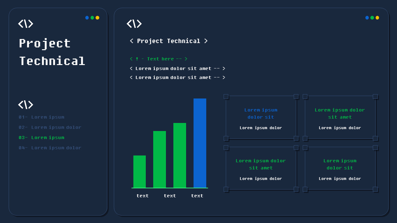 Pixel Art Coding Programming Best Business PowerPoint Templates