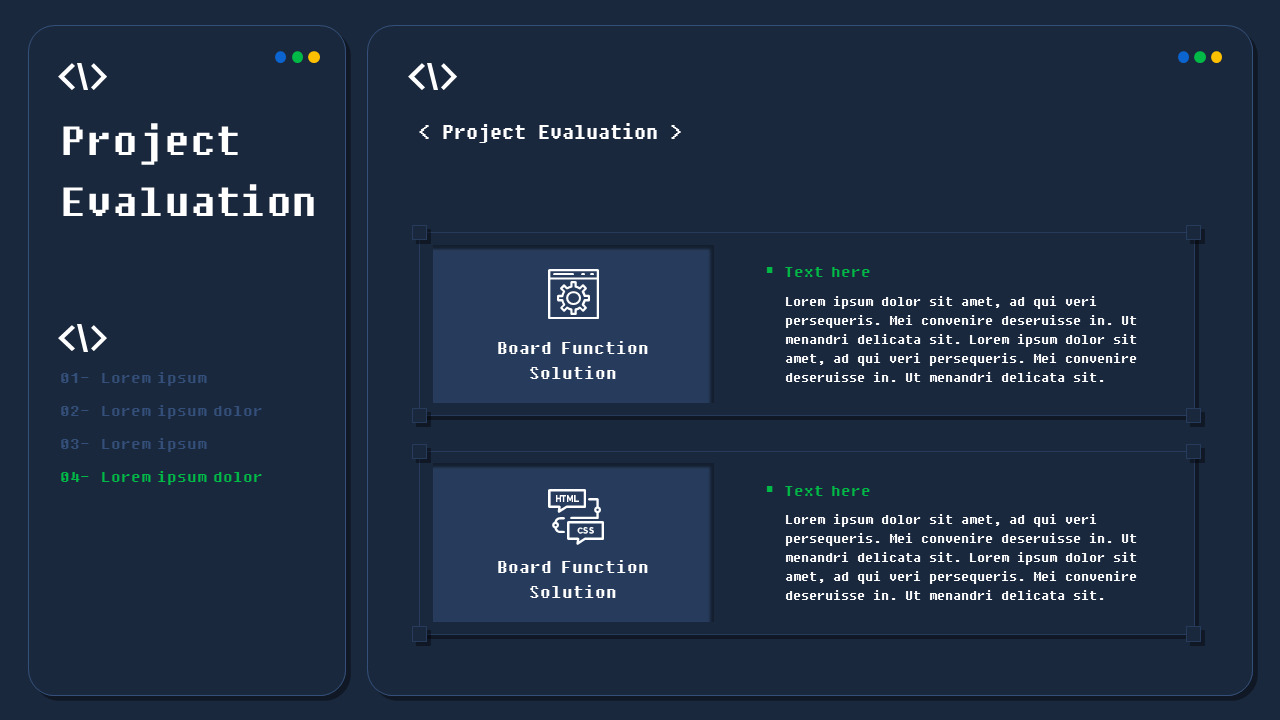 Pixel Art Coding Programming Best Business PowerPoint Templates