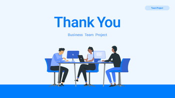 비즈니스 팀 프로젝트 심플한 프레젠테이션 Google 슬라이드 템플릿_06