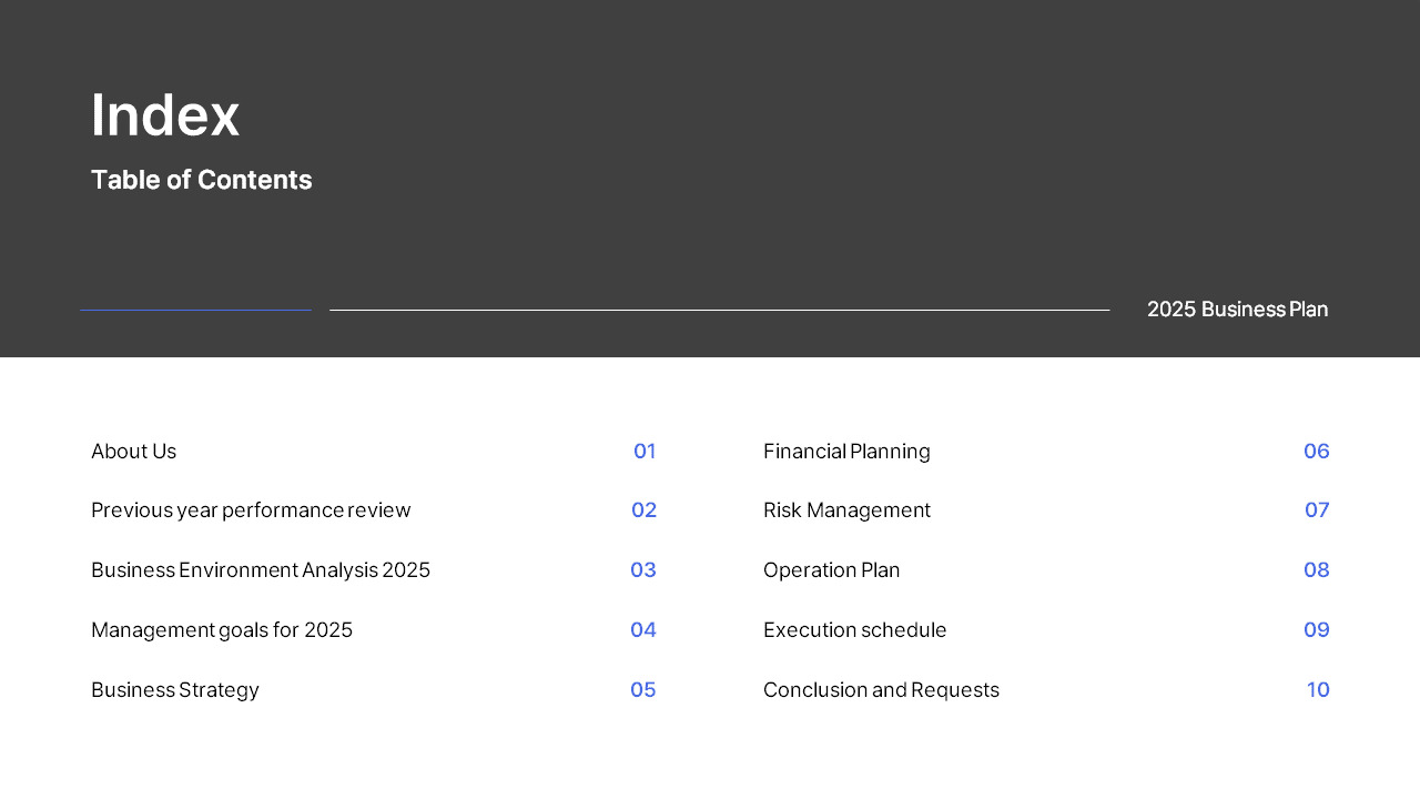 2025年度事業計画 ベストパワーポイントテンプレート_02