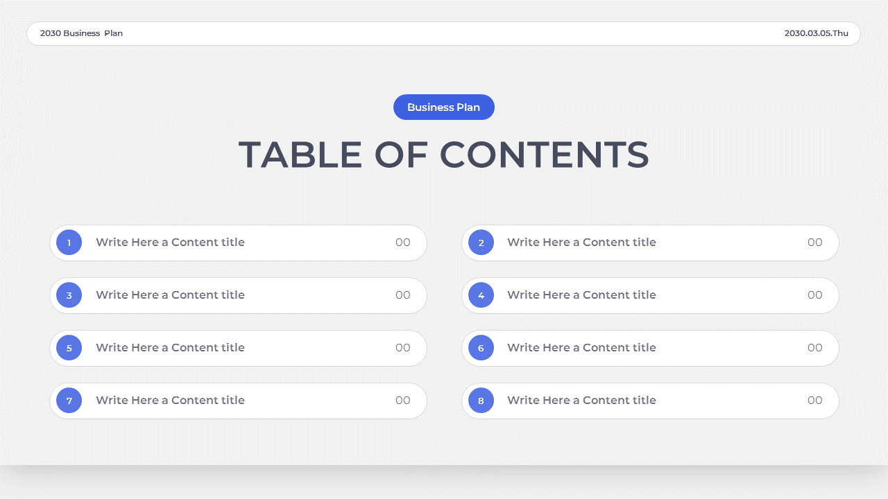 Plan de negocios ganador 2050 Tema PPT_02