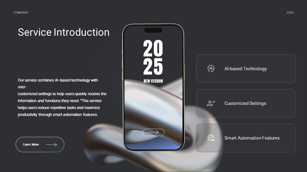 2025 New Project Template Theme animated PowerPoint Templates