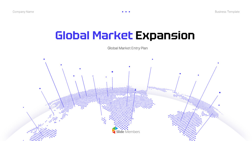 Global Market Expansion Strategy Simple PowerPoint Templates_01