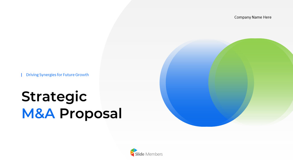 Strategic M&A Proposal best presentation template_01
