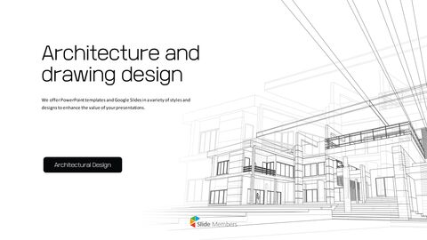 Architektur- und Zeichnungsdesign - PowerPoint Design-Ideen_01