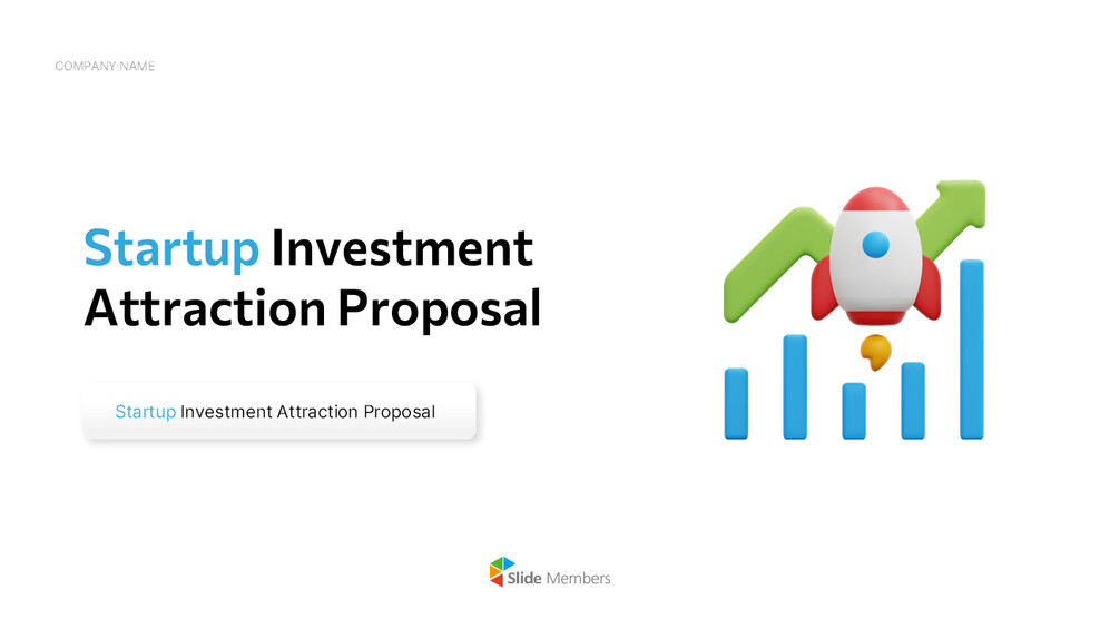 スタートアップ投資提案 PowerPointテンプレートのデザイン_01