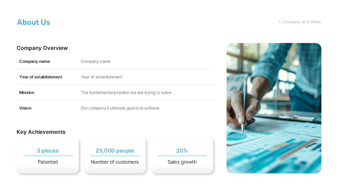 スタートアップ投資提案 PowerPointテンプレートのデザイン_03