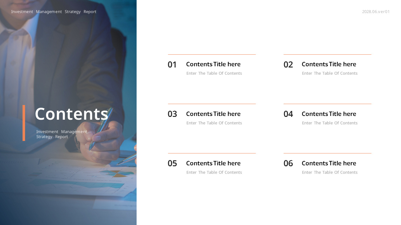 Investment Management Strategy Report Google Slides for mac_02