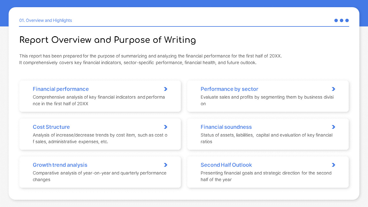 Finanzielle Leistung im ersten Halbjahr Google Slides Folienvorlagen_03