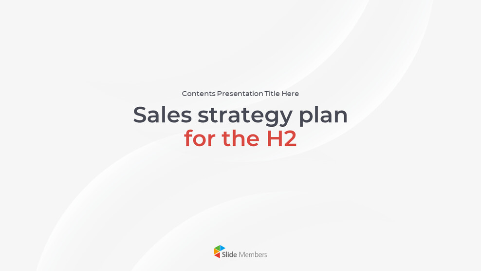 下半年销售策略及行动计划 PowerPoint布局_01