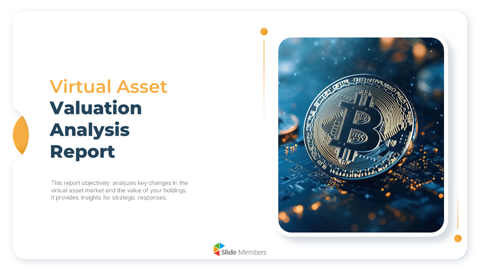Virtual Asset & Crypto Valuation Analysis Easy PPT Template_01