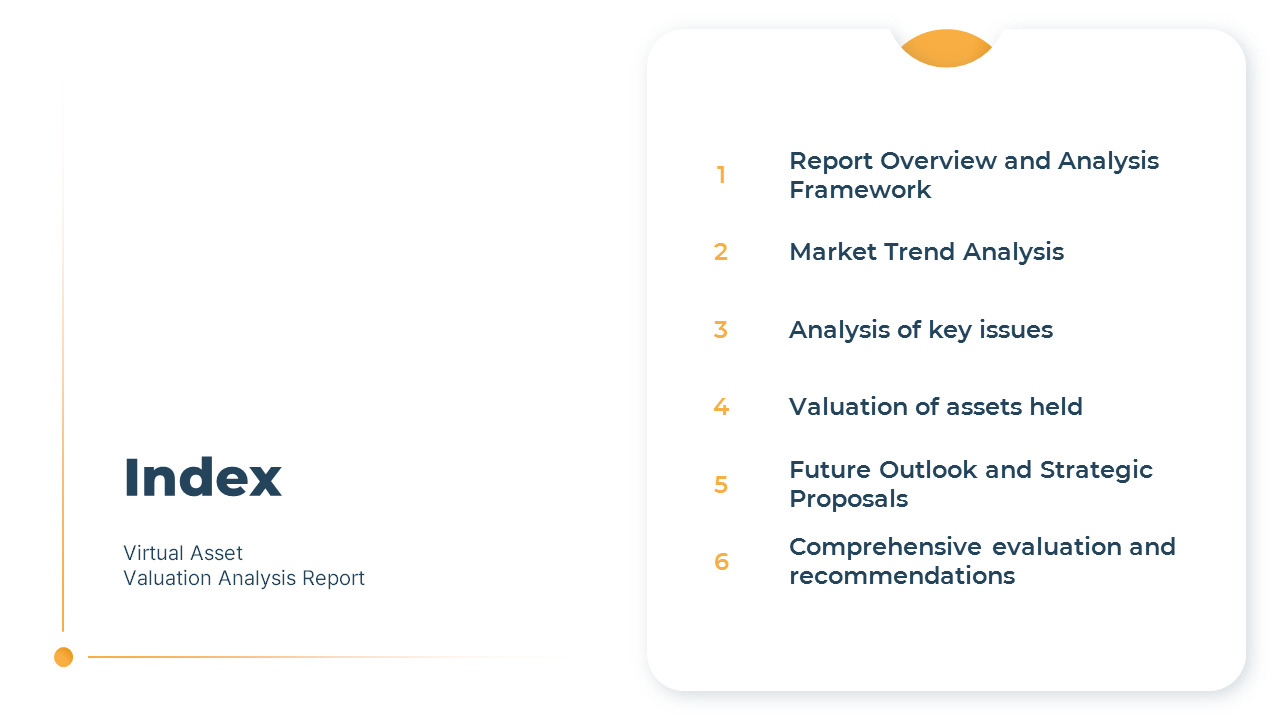 Virtual Asset & Crypto Valuation Analysis Easy PPT Template_02