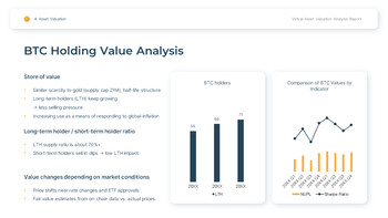 Virtual Asset & Crypto Valuation Analysis Easy PPT Template_19