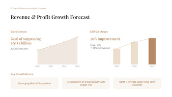 グローバル化粧品製造投資事業提案 スタートアッププレゼンテーションテンプレート_25