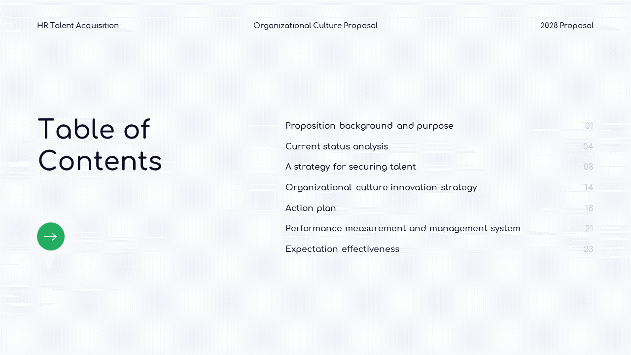 Estrategia de Adquisición de Talento de RRHH y Propuesta de Cultura Organizacional Mejores Plantillas de PowerPoint para Negocios_02