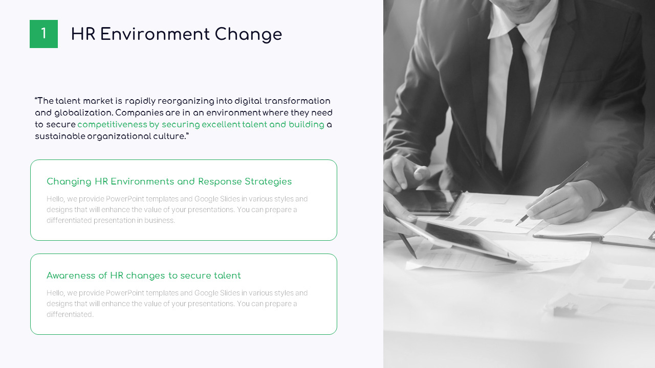 Estrategia de Adquisición de Talento de RRHH y Propuesta de Cultura Organizacional Mejores Plantillas de PowerPoint para Negocios_03
