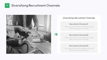 Estrategia de Adquisición de Talento de RRHH y Propuesta de Cultura Organizacional Mejores Plantillas de PowerPoint para Negocios_13