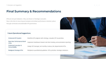 KPI Analysis and Performance Measurement Report presentation slide design_29