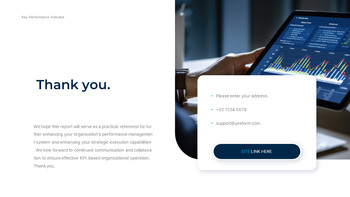 KPI Analysis and Performance Measurement Report presentation slide design_30