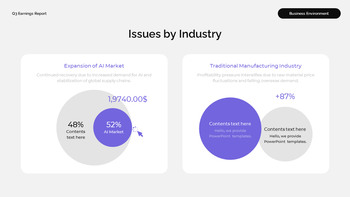Rapport sur les résultats et la performance financière du troisième trimestre 2025 (troisième trimestre 2025) Conception de modèles PowerPoint_08