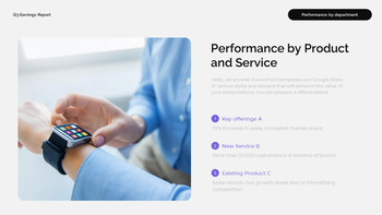 Rapport sur les résultats et la performance financière du troisième trimestre 2025 (troisième trimestre 2025) Conception de modèles PowerPoint_12