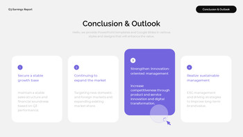 Rapport sur les résultats et la performance financière du troisième trimestre 2025 (troisième trimestre 2025) Conception de modèles PowerPoint_27