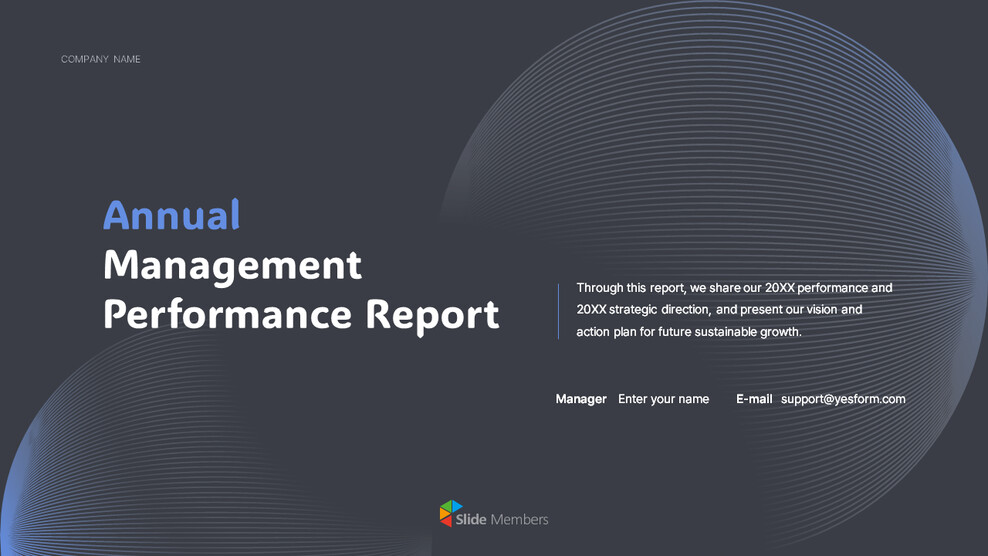 Annual Report : Company Overview – Achievements & PowerPoint Highlights PPT Model_01