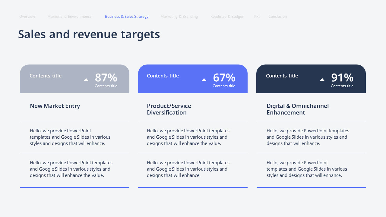 Business & Sales Strategy : Growth Plan & PowerPoint Tactics download ...