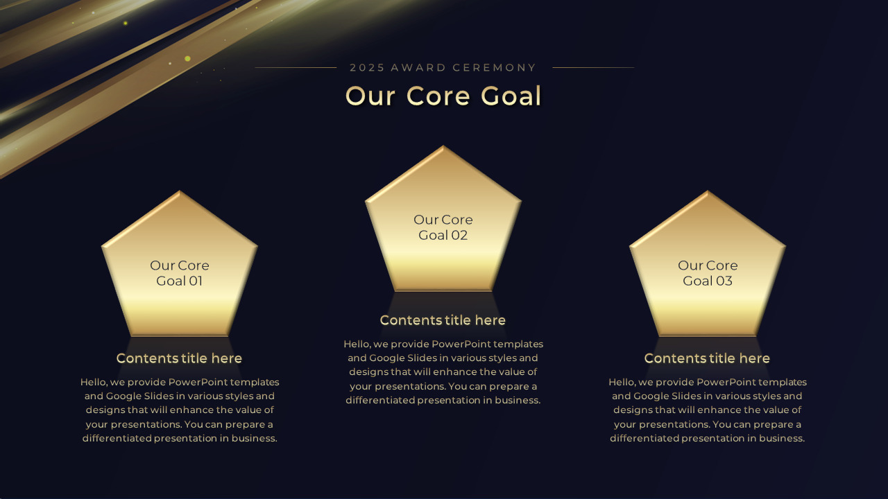 End of Year Awards Ceremony Event Slides [Corporate Celebration ...