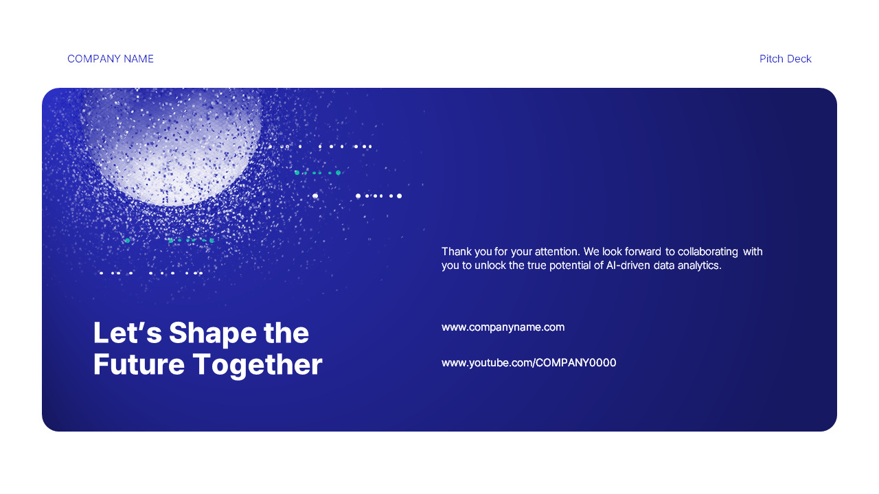 AI Data analysis solution Pitch Deck PPT – Startup Presentation ...