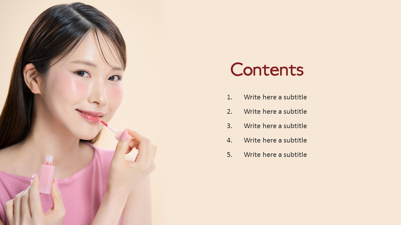 韩国美容市场洞察 PowerPoint – 韩国顶级化妆品趋势 模板电源点_02