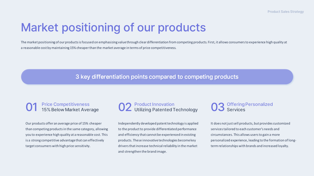 製品販売・マーケティング戦略 - 収益向上のためのPPTスライド テンプレートパワーポイント_03