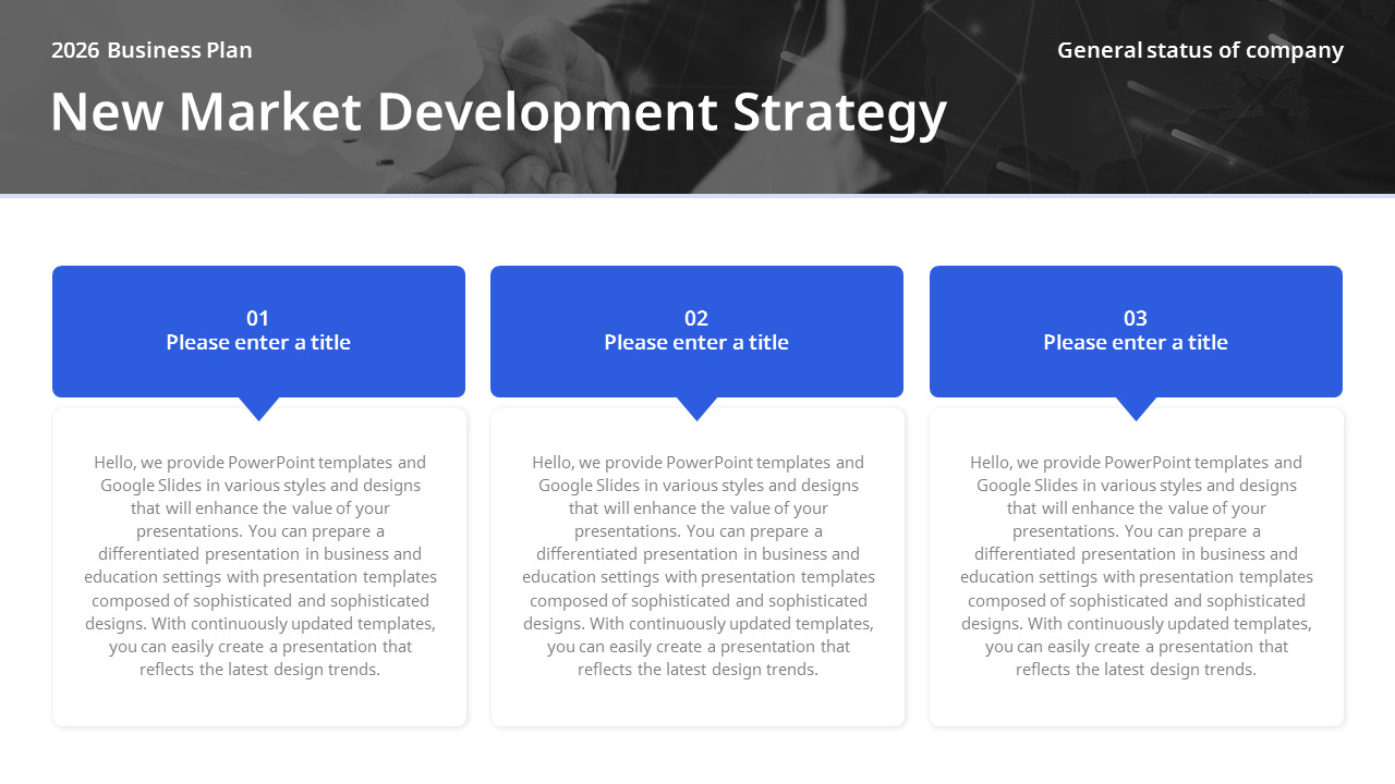 2026 Strategic Business Plan Slides – Minimal White Vision & Execution ...