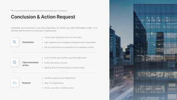 Präsentation des Arbeitsplans für das neue Jahr 2026 – Jahresziele und Umsetzungsstrategie Produktdeck_29