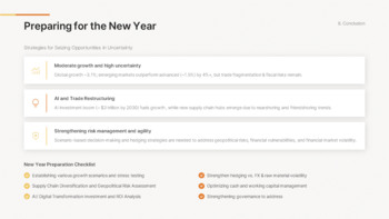Wirtschaftsausblick zum neuen Jahr 2026 (Globale Markttrends & Prognose-PPT) Deck-Vorlagen_29