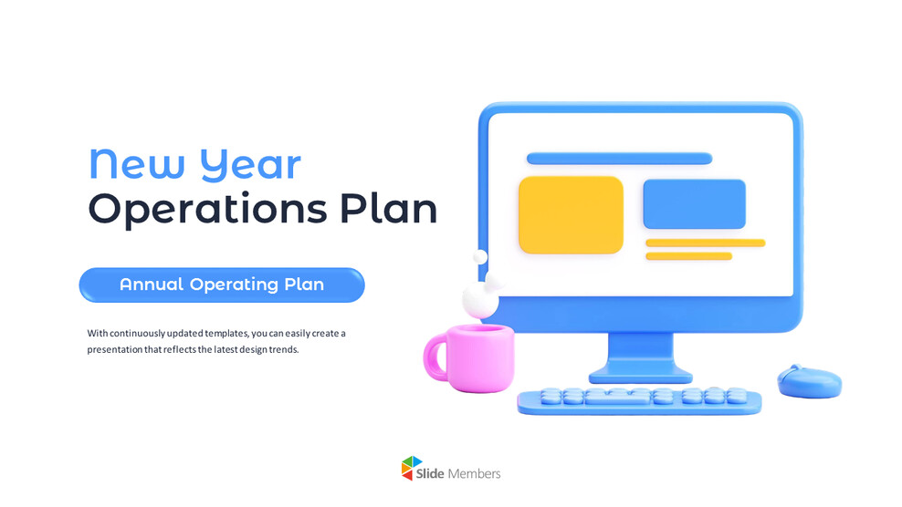 New Year Operation Plan 2026 PPT – Organizational Strategy & Annual Objectives corporate ppt presentation_01