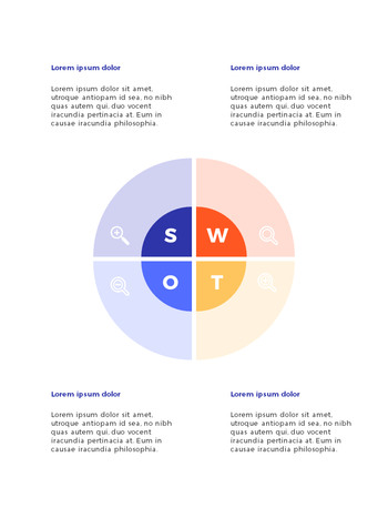 Modèle vertical de plan d\