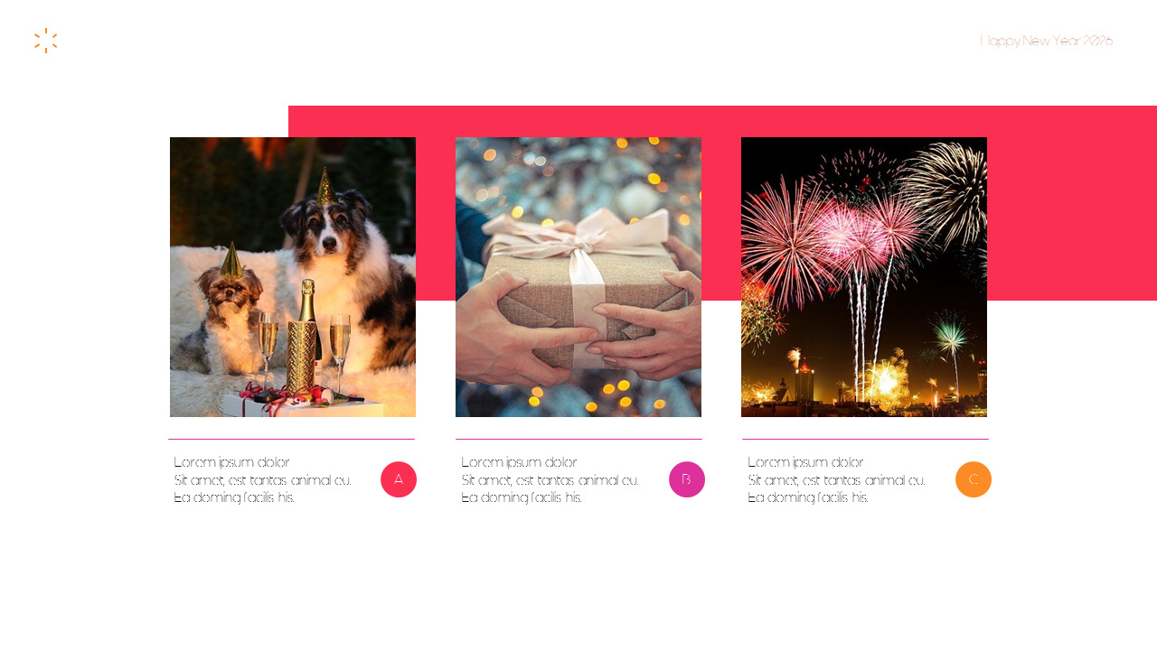 2026 Happy New Year PowerPoint Template