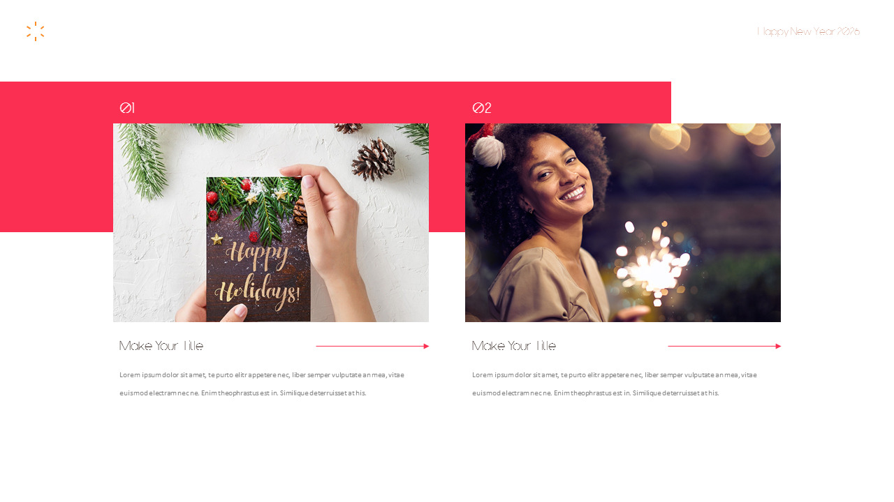 2026 Happy New Year PowerPoint Template