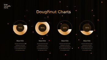 Gold 2026 Awards Ceremony Business Presentation PowerPoint Template