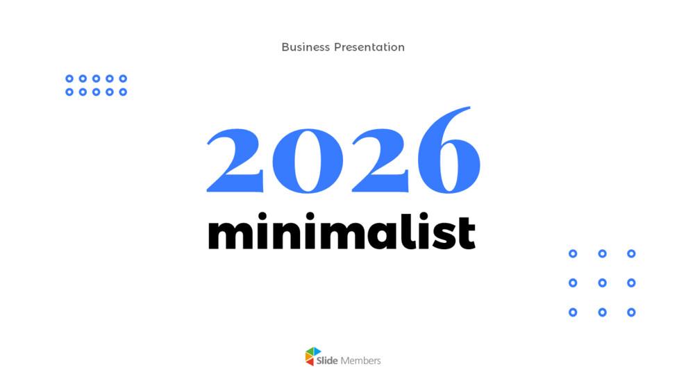 2026 Minimalist Business Business plan PPT_01