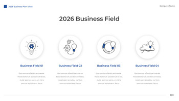 2026 Business Plan Ideas ppt templates powerpoint template
