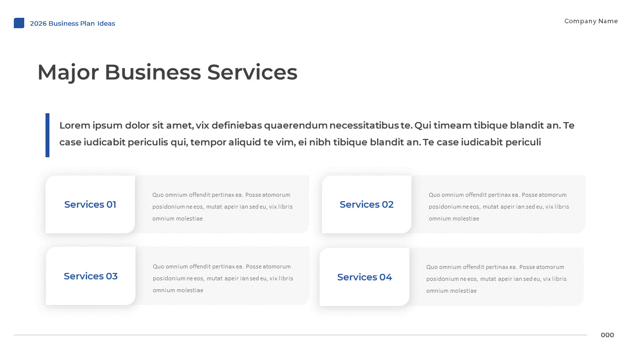 2026 Business Plan Ideas ppt templates powerpoint template