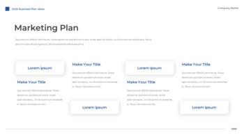 2026 Business Plan Ideas ppt templates powerpoint template