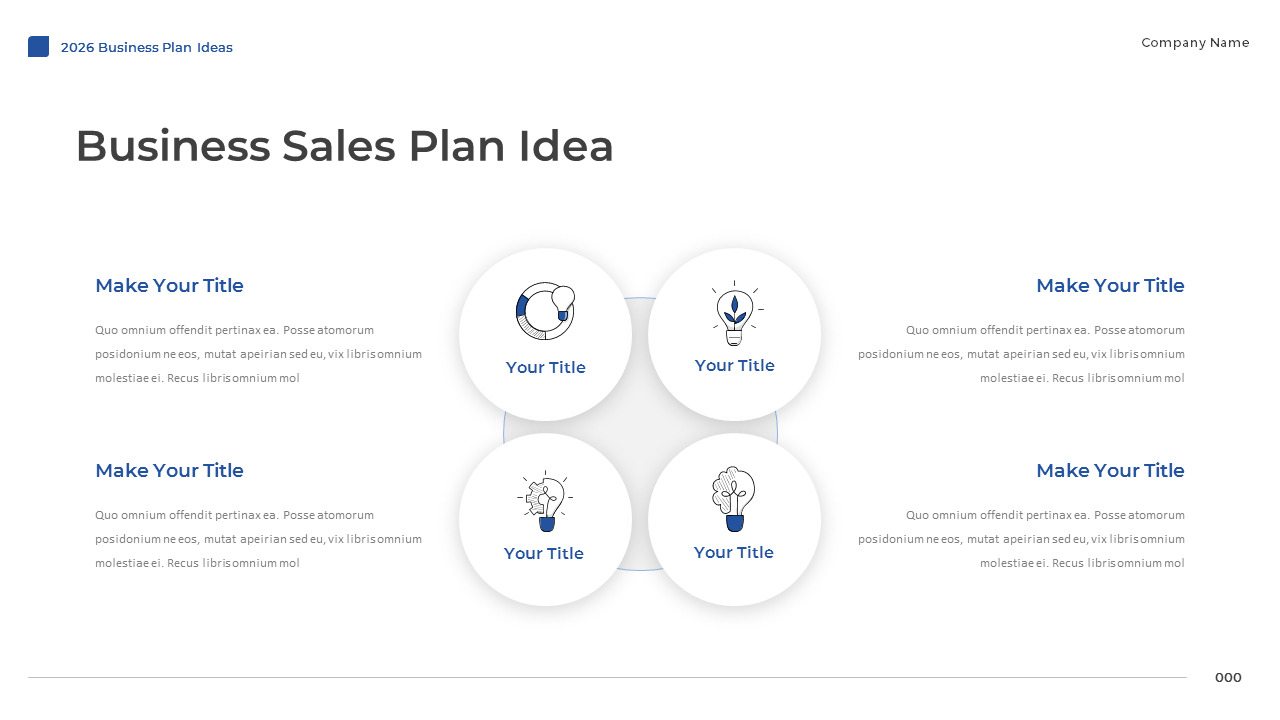 2026 Business Plan Ideas ppt templates powerpoint template