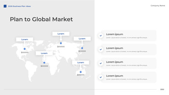 2026 Business Plan Ideas ppt templates powerpoint template