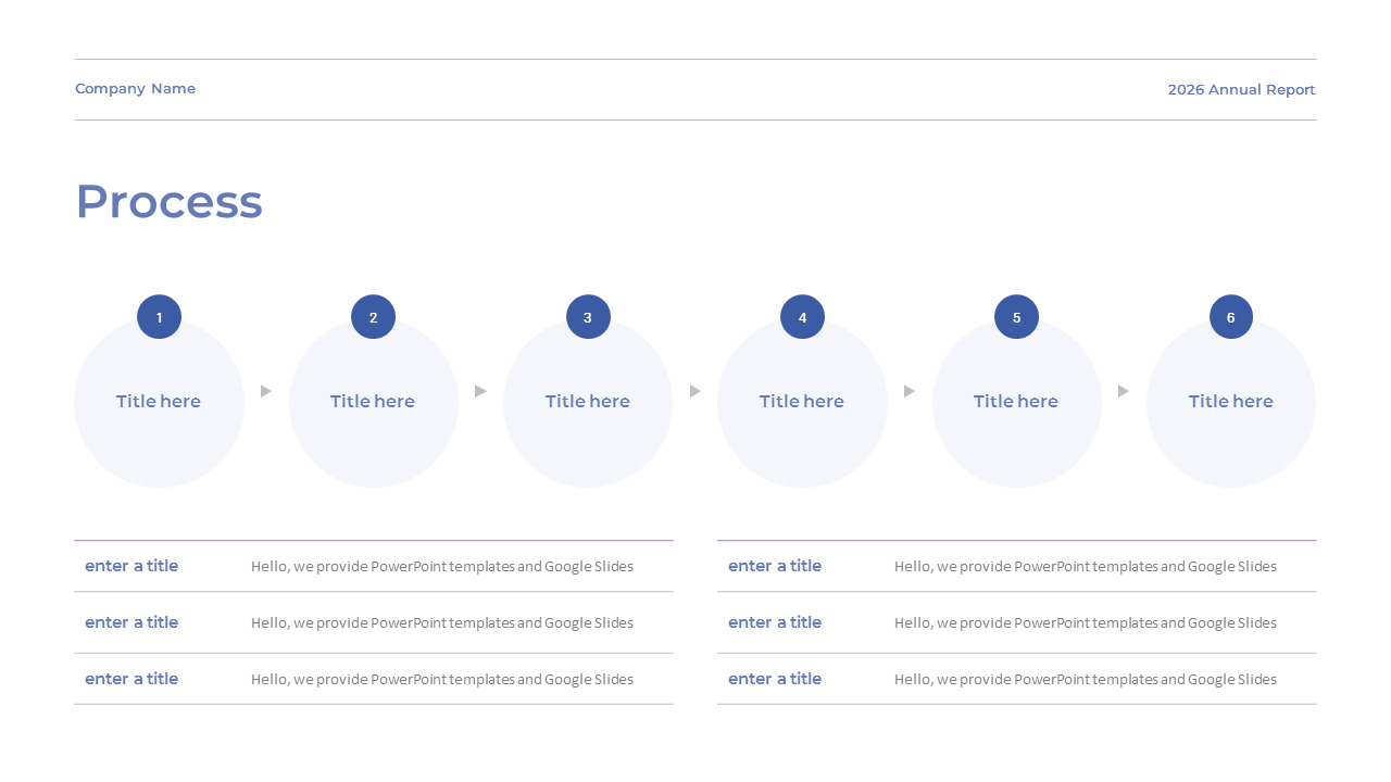 2026 Annual Business Report PowerPoint Theme Template